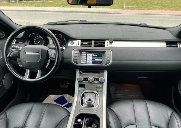 Land Rover Range Rover Evoque cena 72999 przebieg: 171098, rok produkcji 2014 z Września małe 352